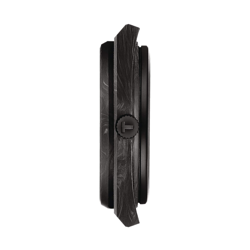 PRX Powermatic 80 Carbon | 40mm, Rubber Strap, Black Dial