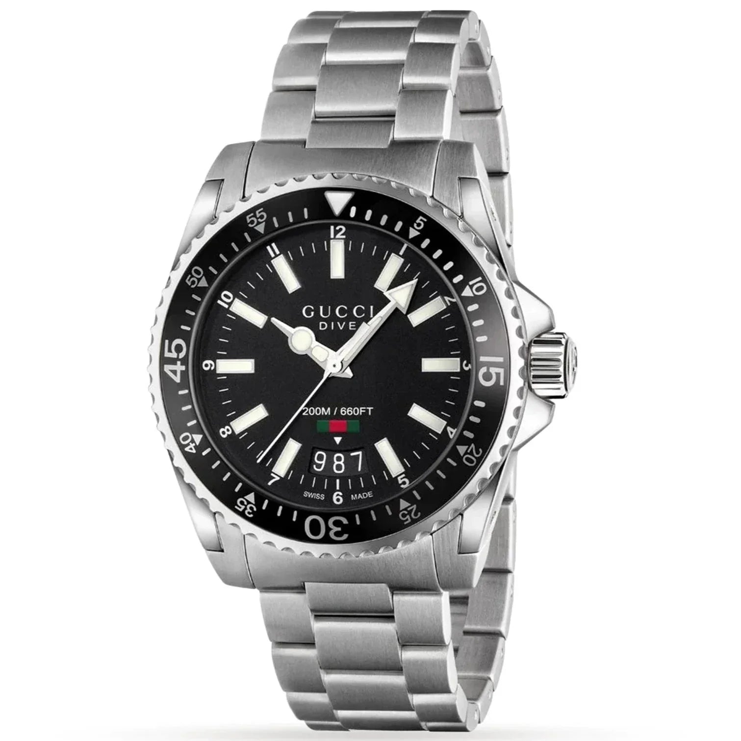 Gucci Men's Dive Black Watch