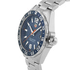 Formula 1 Date | 43mm, Stainless Steel, Blue Dial