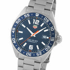 Formula 1 Date | 43mm, Stainless Steel, Blue Dial