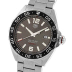 Formula 1 Date | 43mm, Stainless Steel, Anthracite Gray Dial