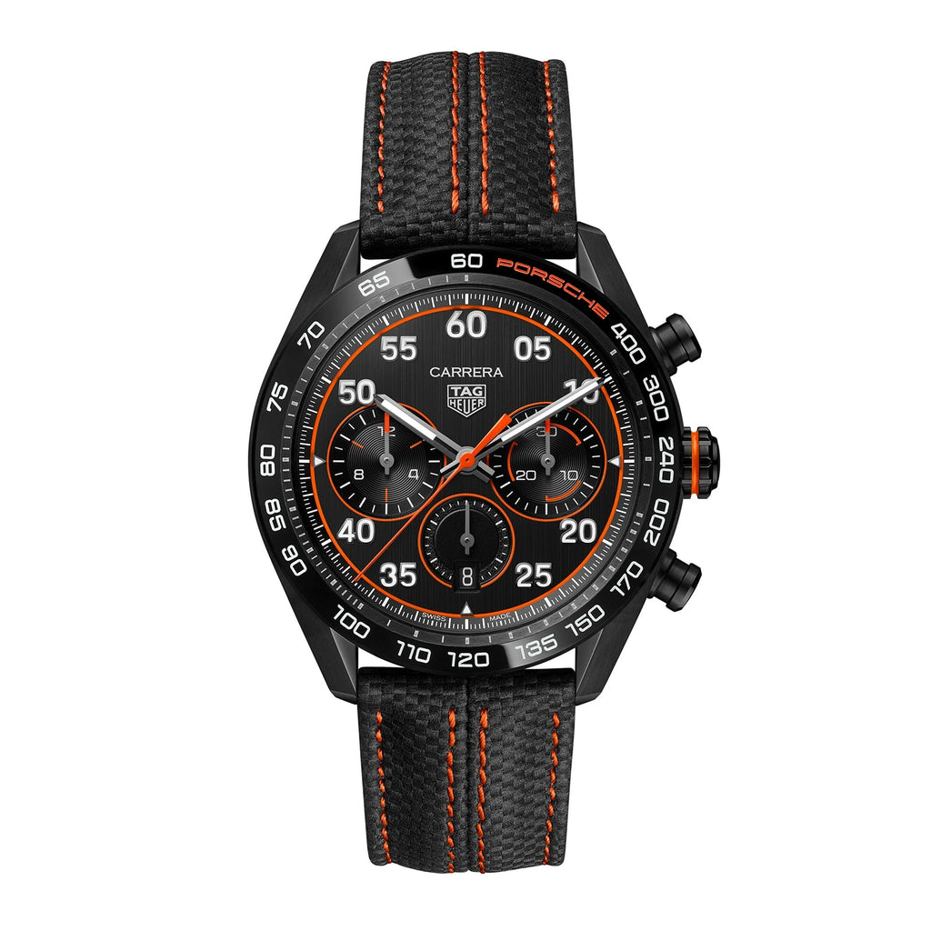 Special Edition TAG Heuer Carrera Chronograph x Porsche Orange Racing
