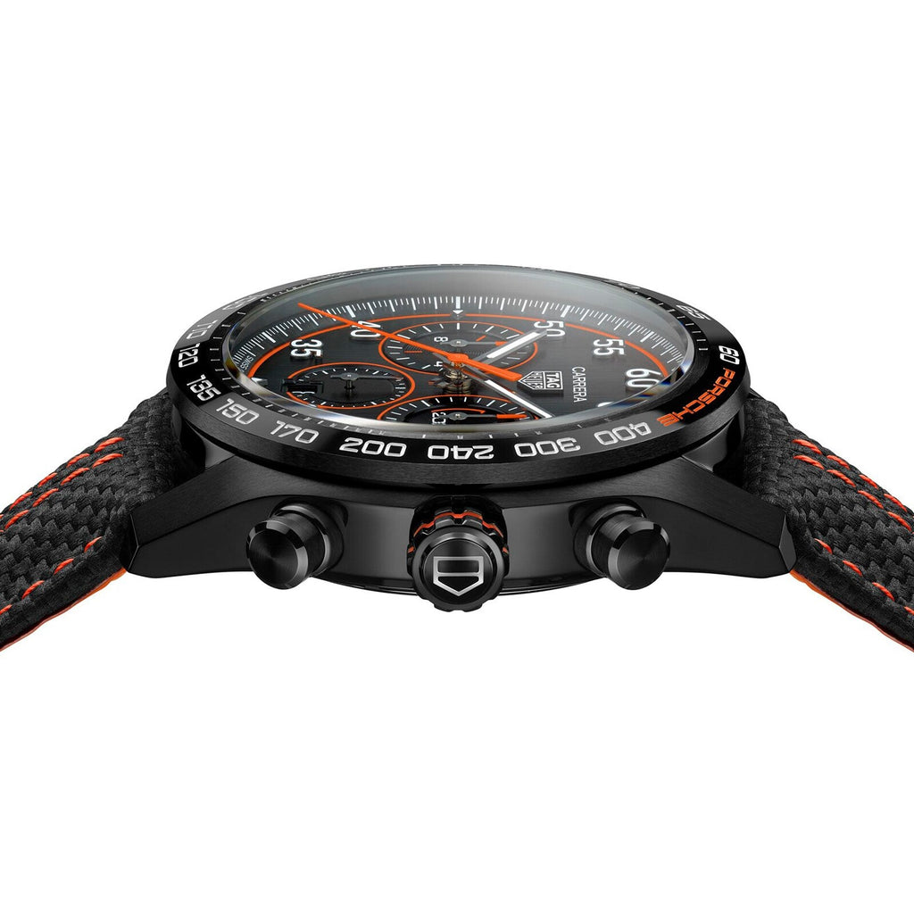 Special Edition TAG Heuer Carrera Chronograph x Porsche Orange Racing