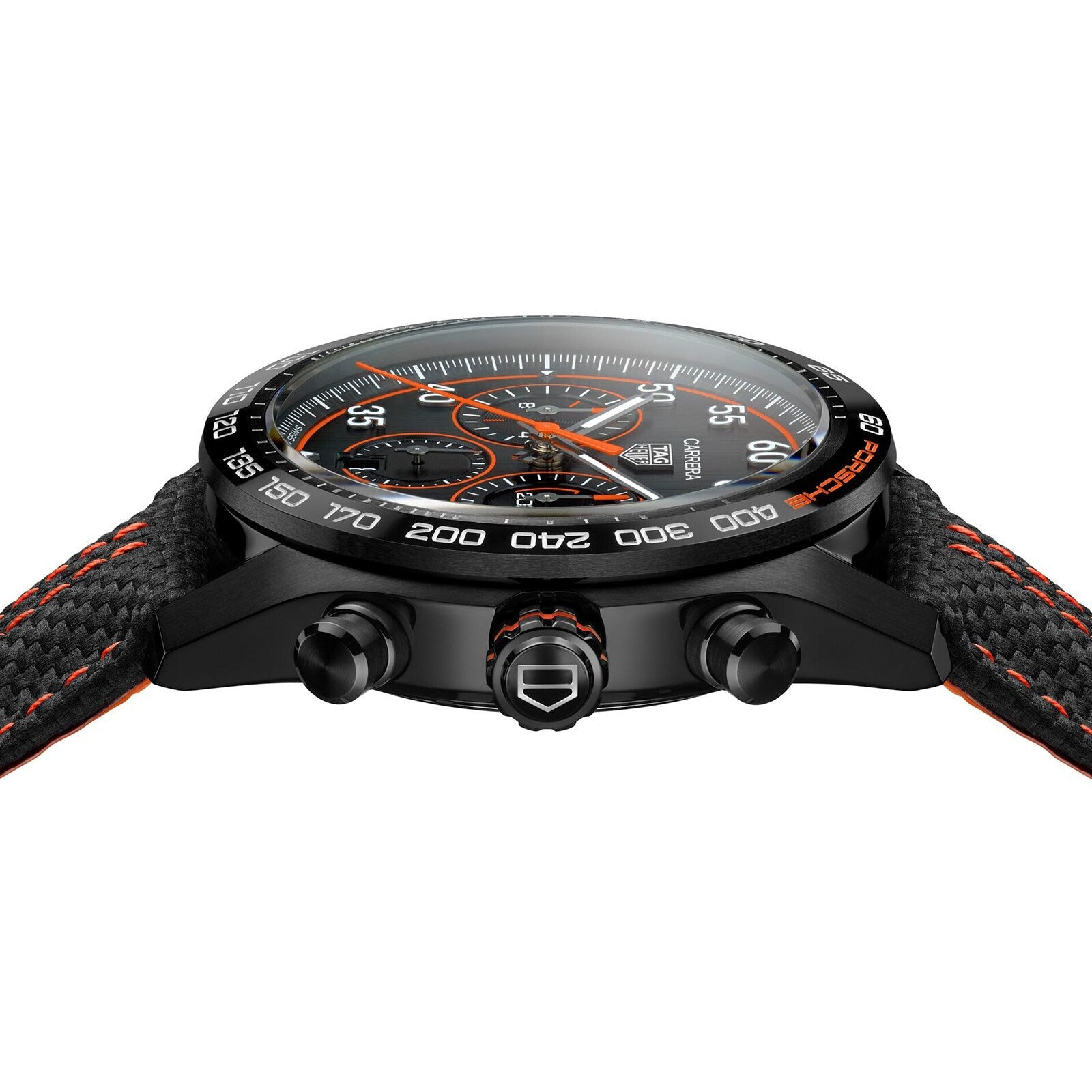 Special Edition TAG Heuer Carrera Chronograph x Porsche Orange Racing