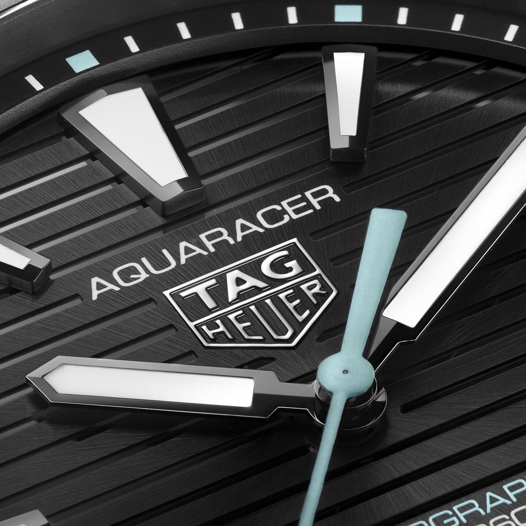 Aquaracer Professional 200 Solargraph | 40mm, Titanium, Black Dial