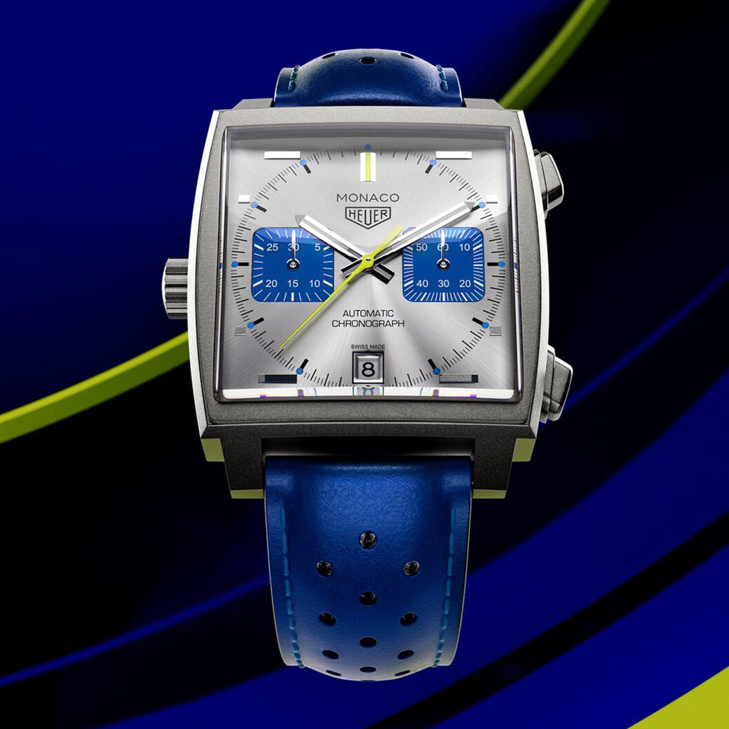 Limited Edition Monaco Chronograhp French Racing Blue