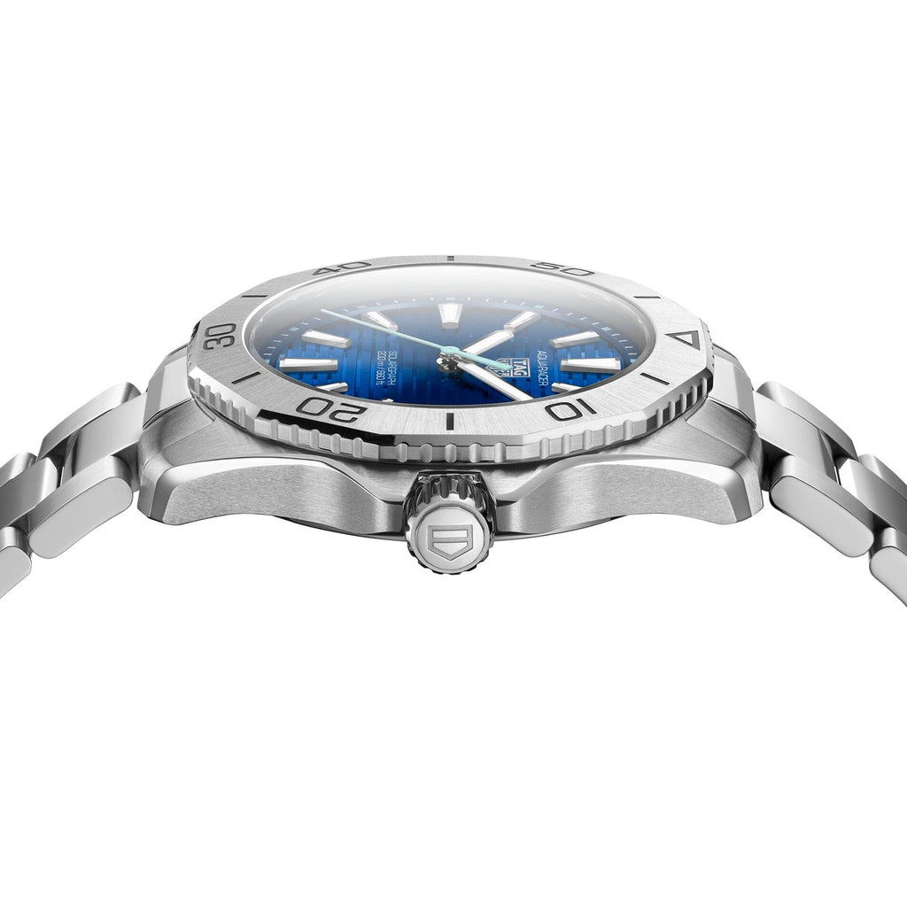 Aquaracer 200 Professional Solargraph | 40mm, Stainless Steel, Blue Dial