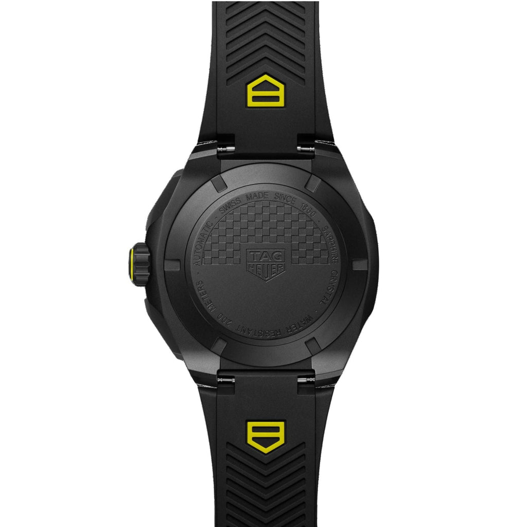 Formula 1 Chronograph | 44mm, Rubber Strap, Black Dial
