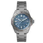 Aquaracer Professional 200 Solargraph | 40mm, Titanium, Blue Dial