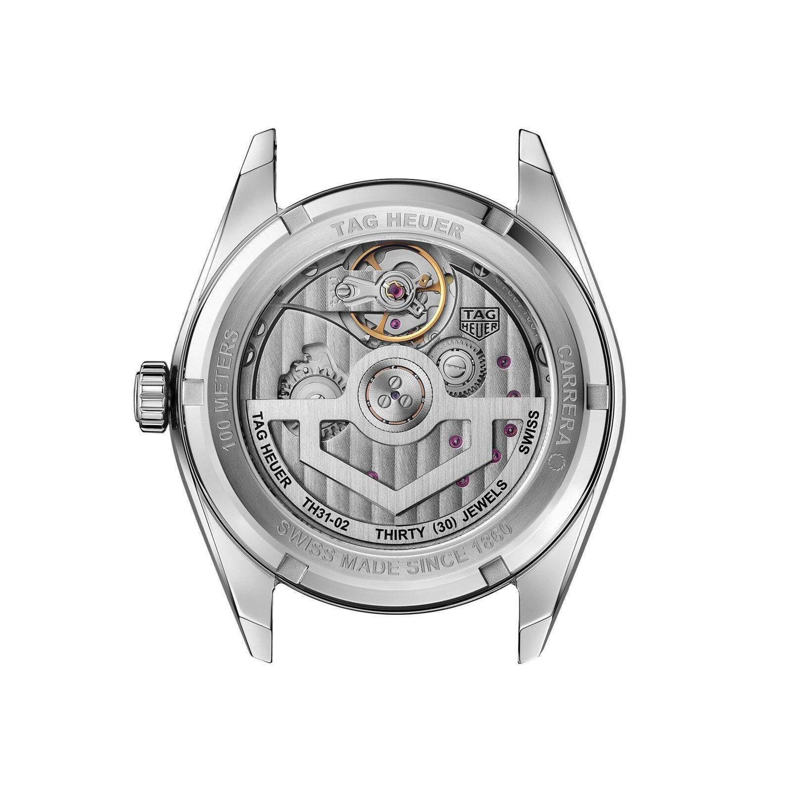 Carrera Day-Date | 41mm, Stainless Steel, Black & Rose Gold Dial