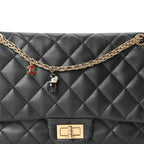 Calfskin Quilted 2.55 Paris Shanghai China Doll Reissue 227 Flap Black