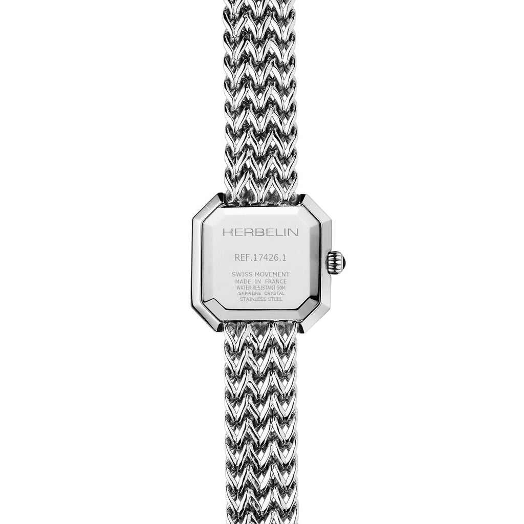 Herbelin Octogone Ladies Silver Watch