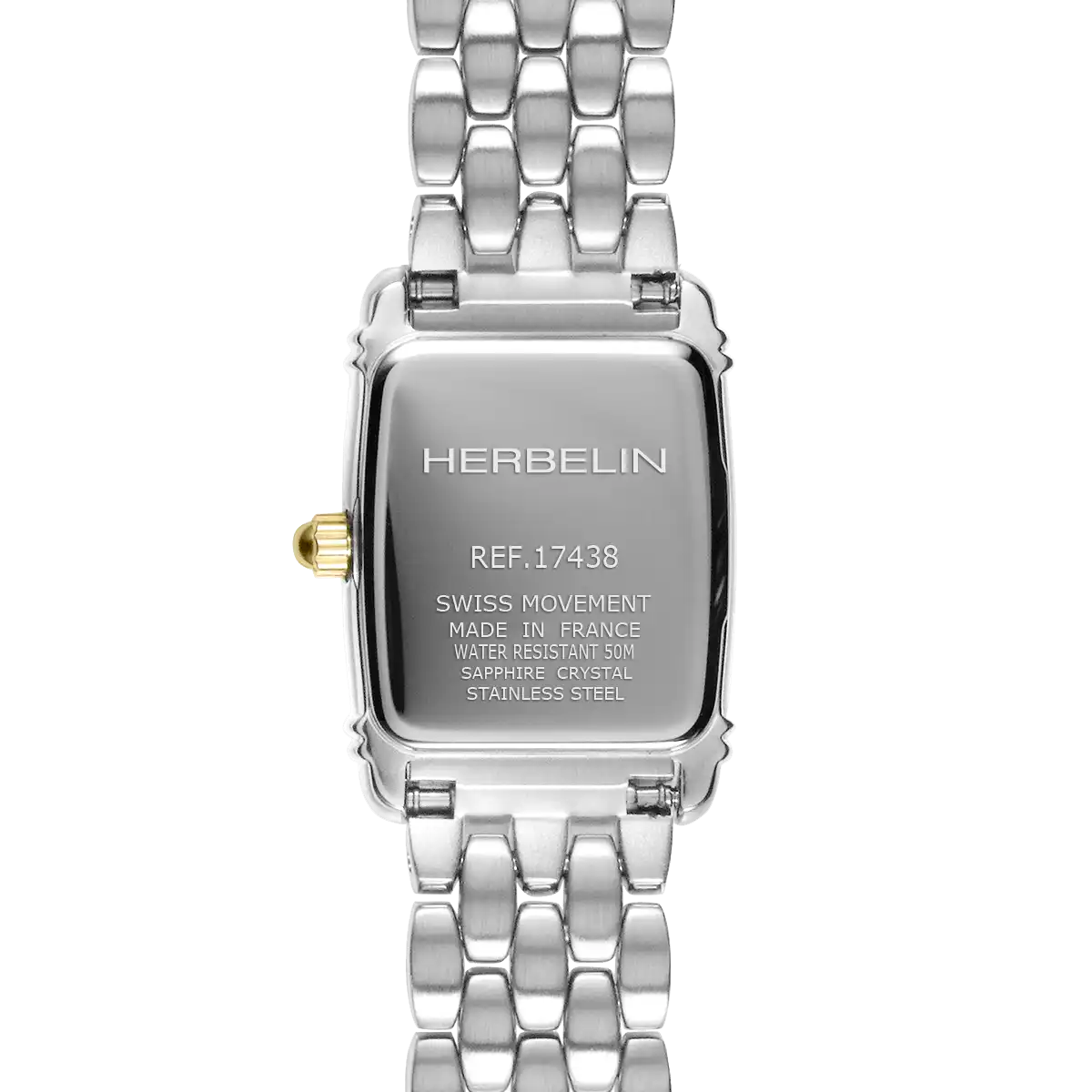 Herbelin Art Deco Ladies Two-Tone Watch