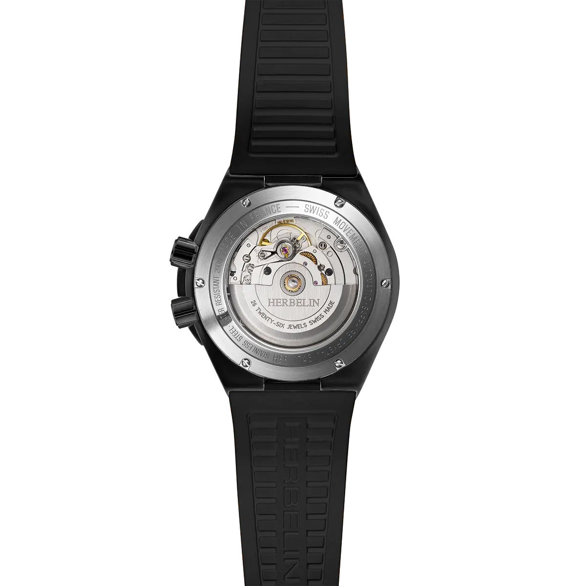 Herbelin Cap Camarat Diver Automatic Men's Black Watch