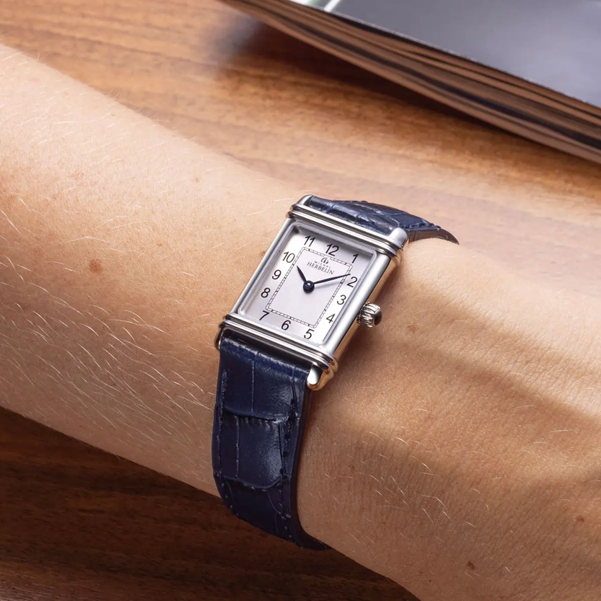 Herbelin Art Déco Ladies Silver Watch