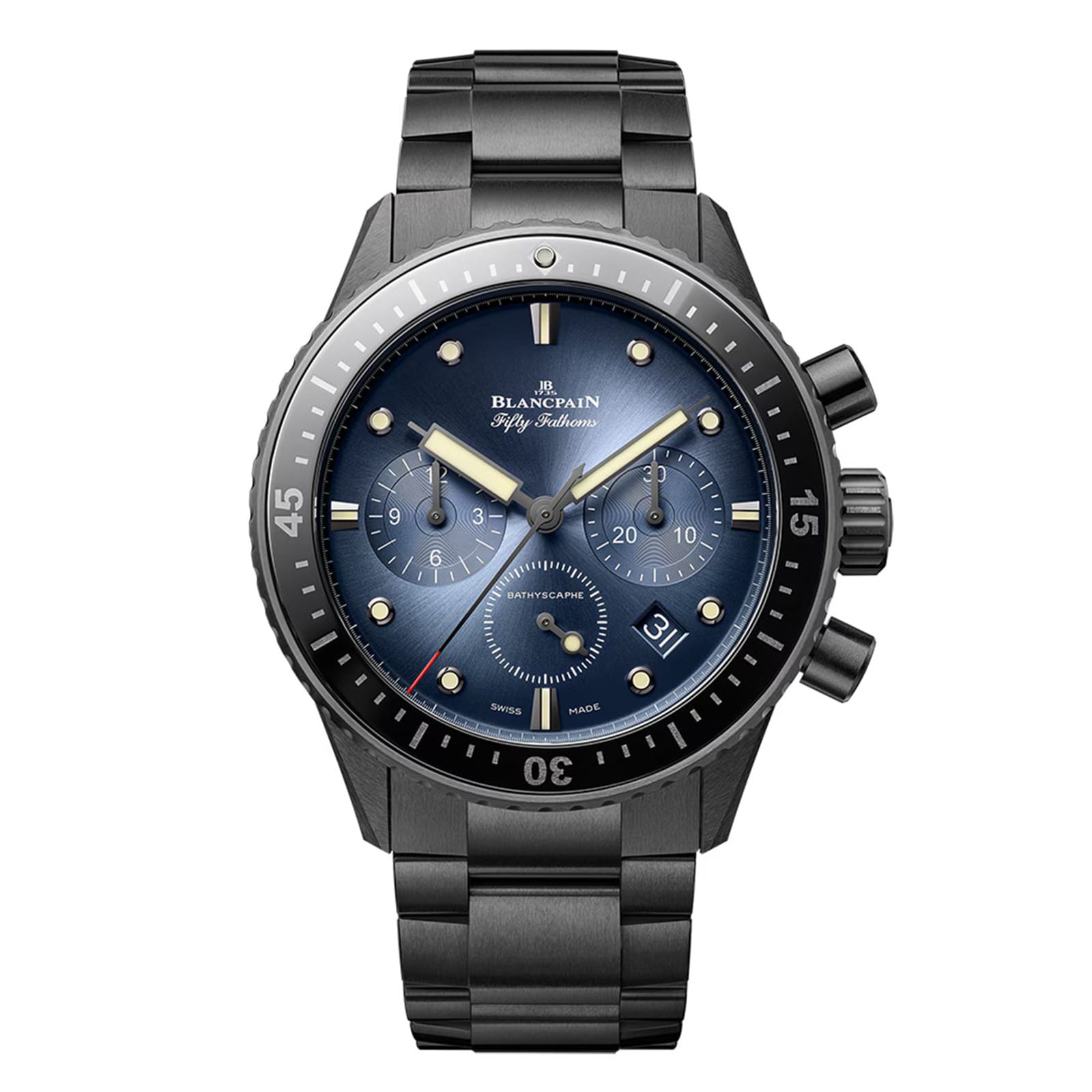 Fifty Fathoms Bathyscaphe Chronographe Flyback Ceramic