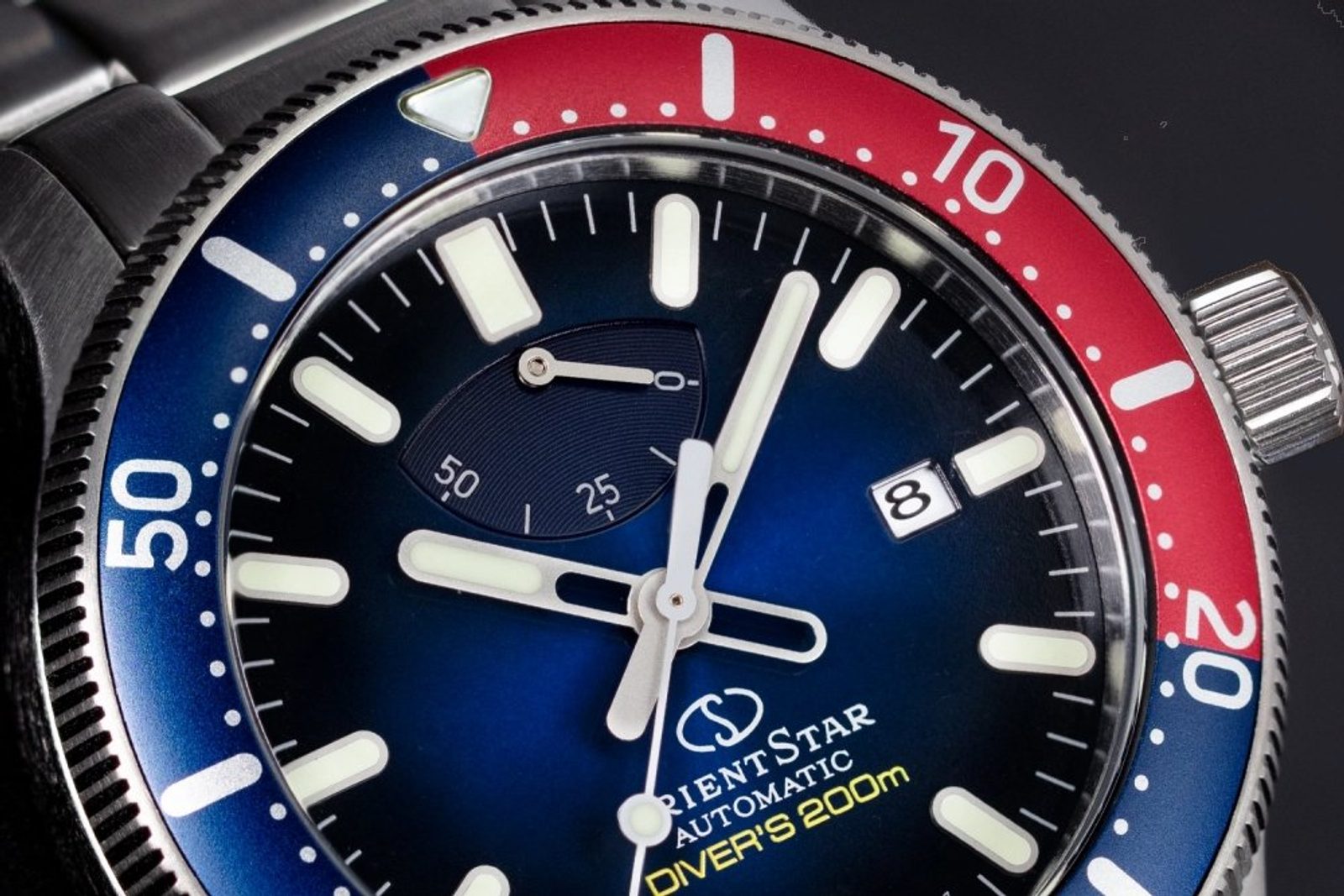 Orient Star Diver's Men's Silver Watch