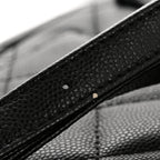 Caviar Quilted Mini Urban Spirit Backpack Black