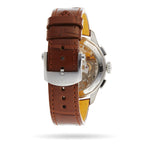 Premier B09 Chronograph 40 | 40mm, Alligator Leather, Green Dial