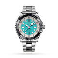 Superocean Automatic 44 | 44mm, Stainless Steel, Turquoise Dial