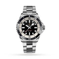 Superocean Automatic 42 | 42mm, Stainless Steel, Black Dial, Black Bezel