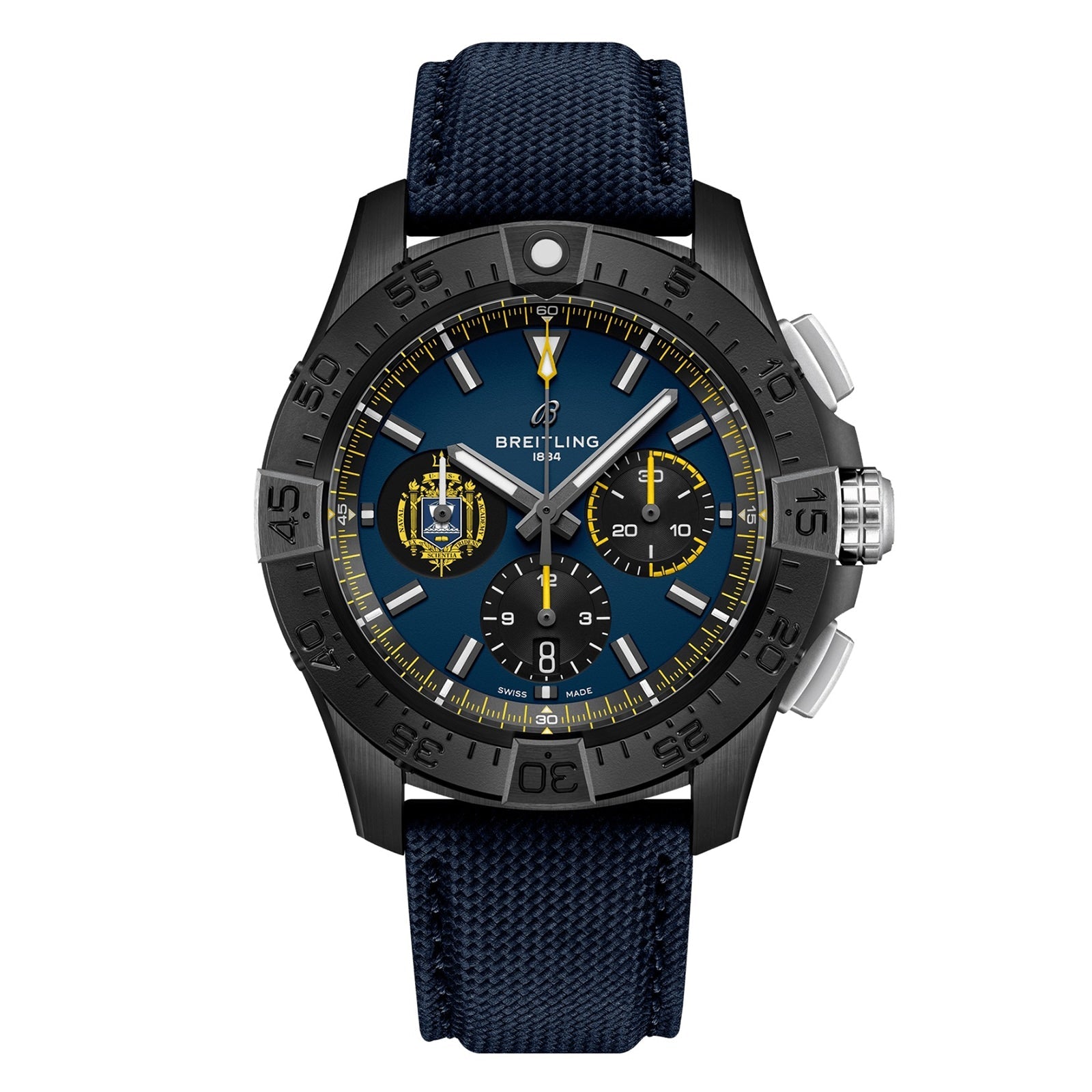 Avenger B01 Chronograph 44 Night Mission US Naval Academy