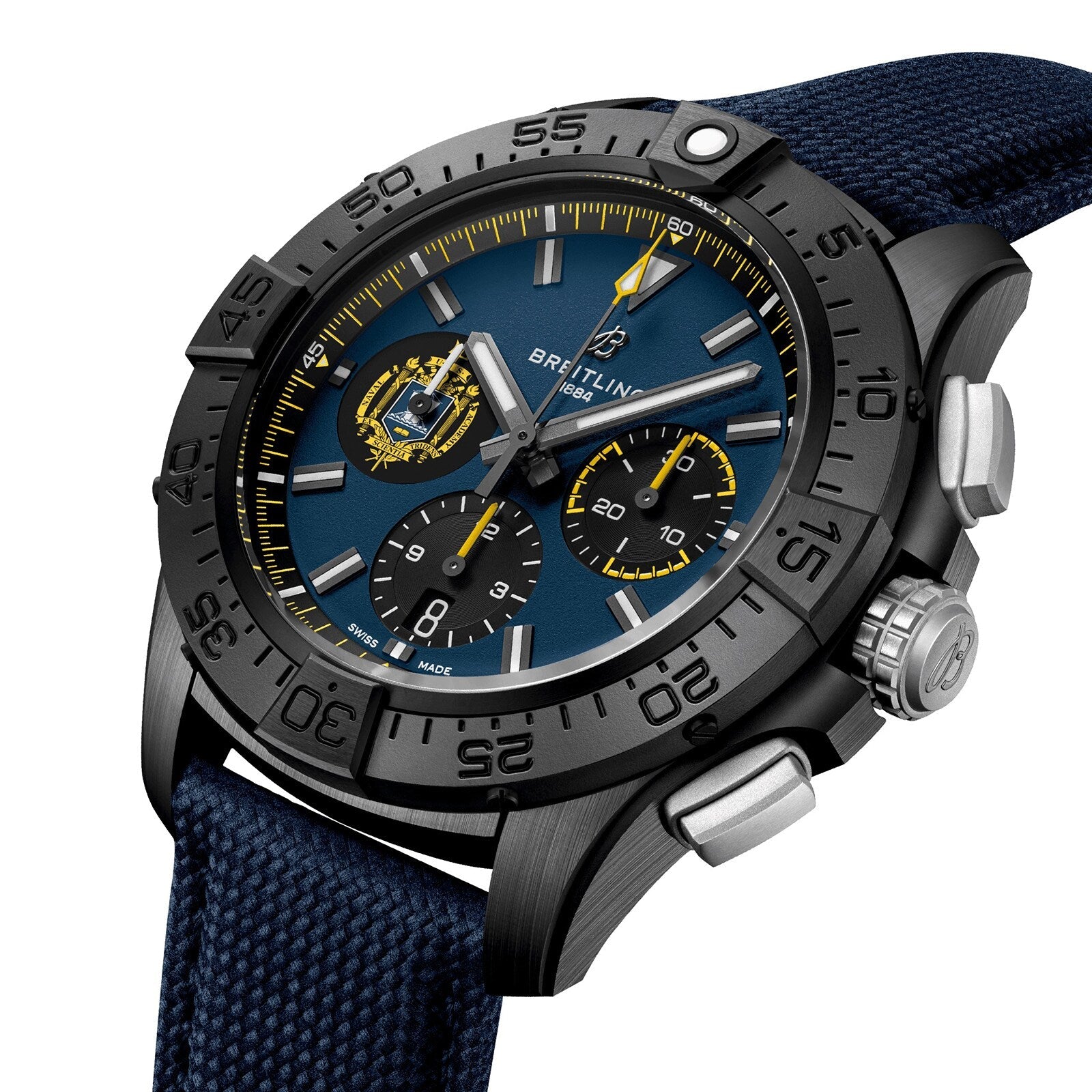 Avenger B01 Chronograph 44 Night Mission US Naval Academy