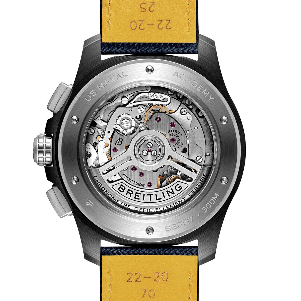 Avenger B01 Chronograph 44 Night Mission US Naval Academy