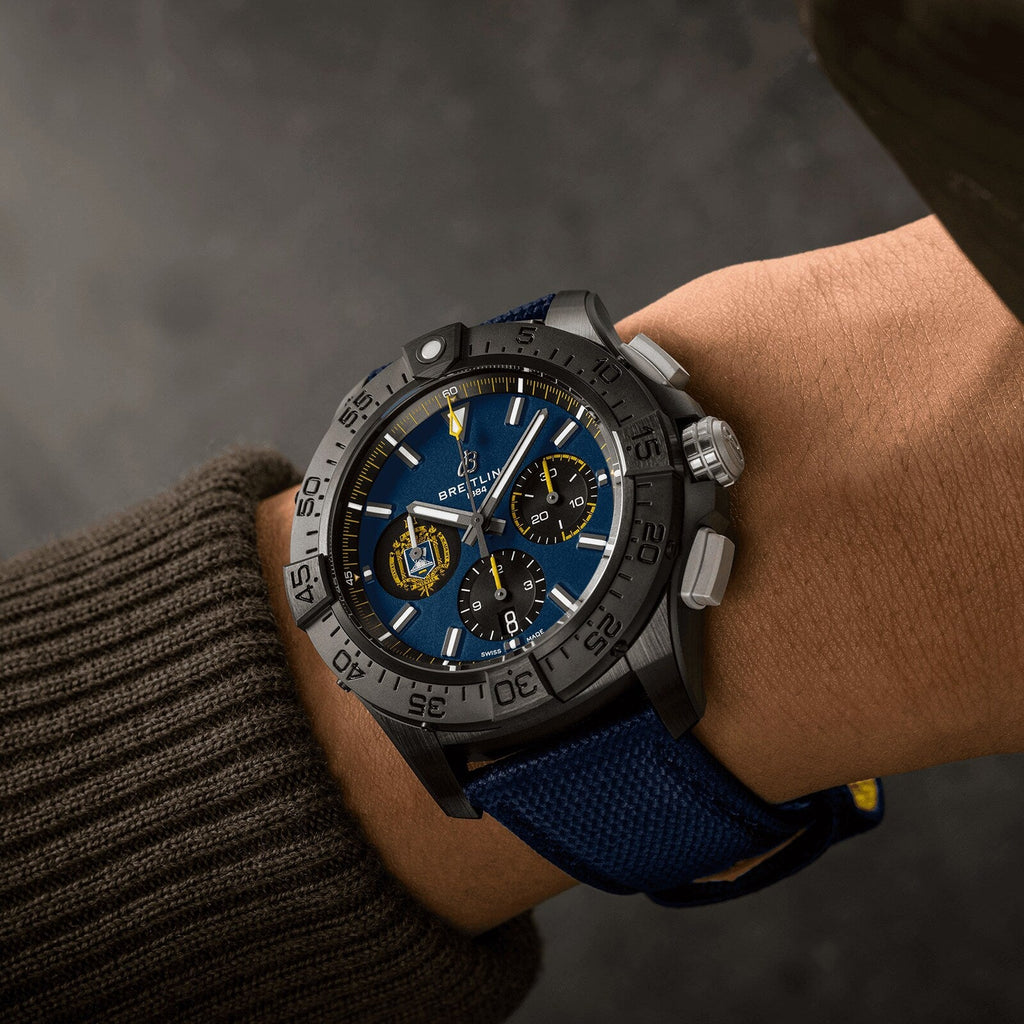 Avenger B01 Chronograph 44 Night Mission US Naval Academy