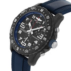 Endurance Pro 44 | 44mm, Blue Rubber, Black Dial