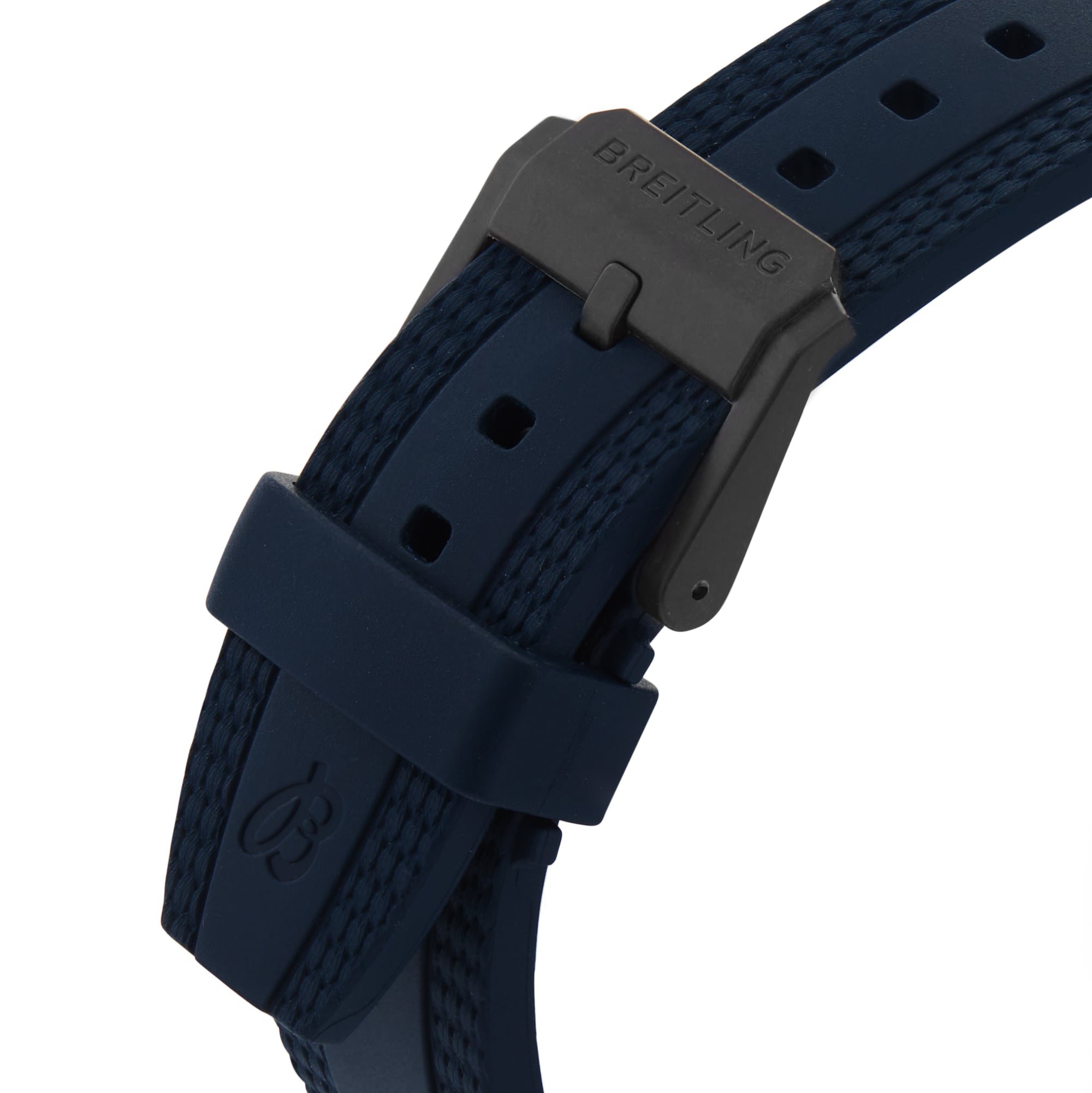 Endurance Pro 44 | 44mm, Blue Rubber, Black Dial