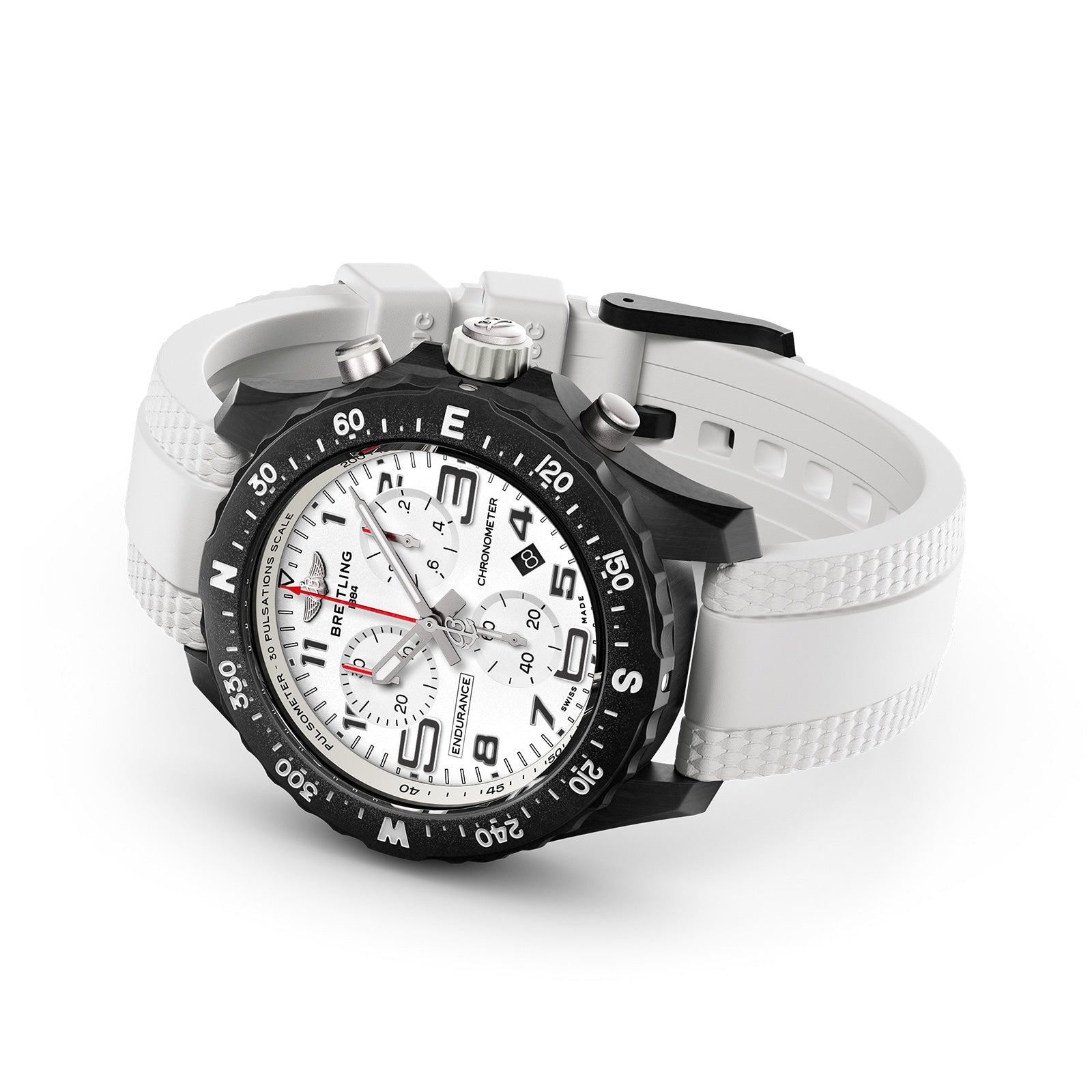 Endurance Pro 38 The Watches Of Switzerland Group Exclusive | 38mm, Rubber, White Dial
