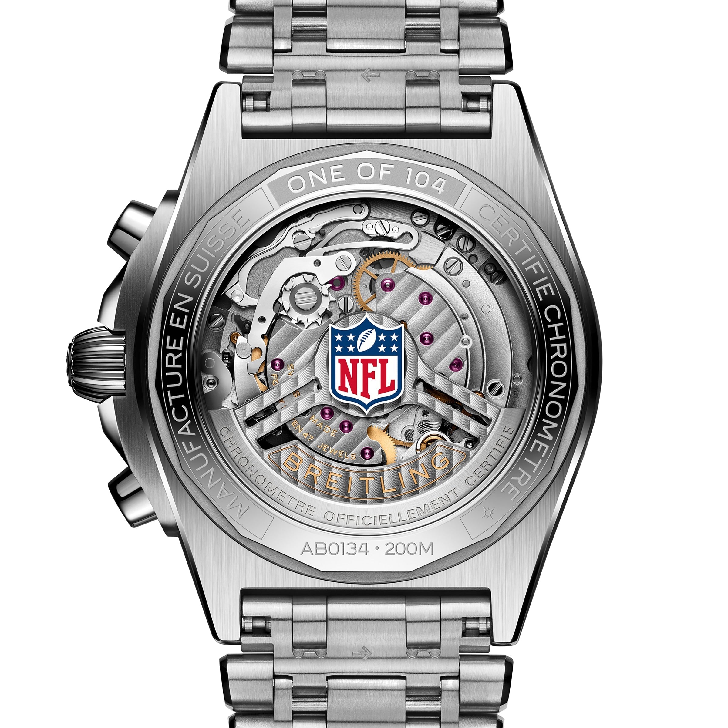 Chronomat B01 42 NFL Indianapolis Colts Edition
