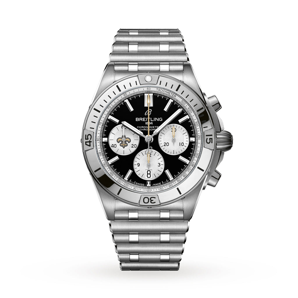 Chronomat B01 42 NFL New Orleans Saints Edition