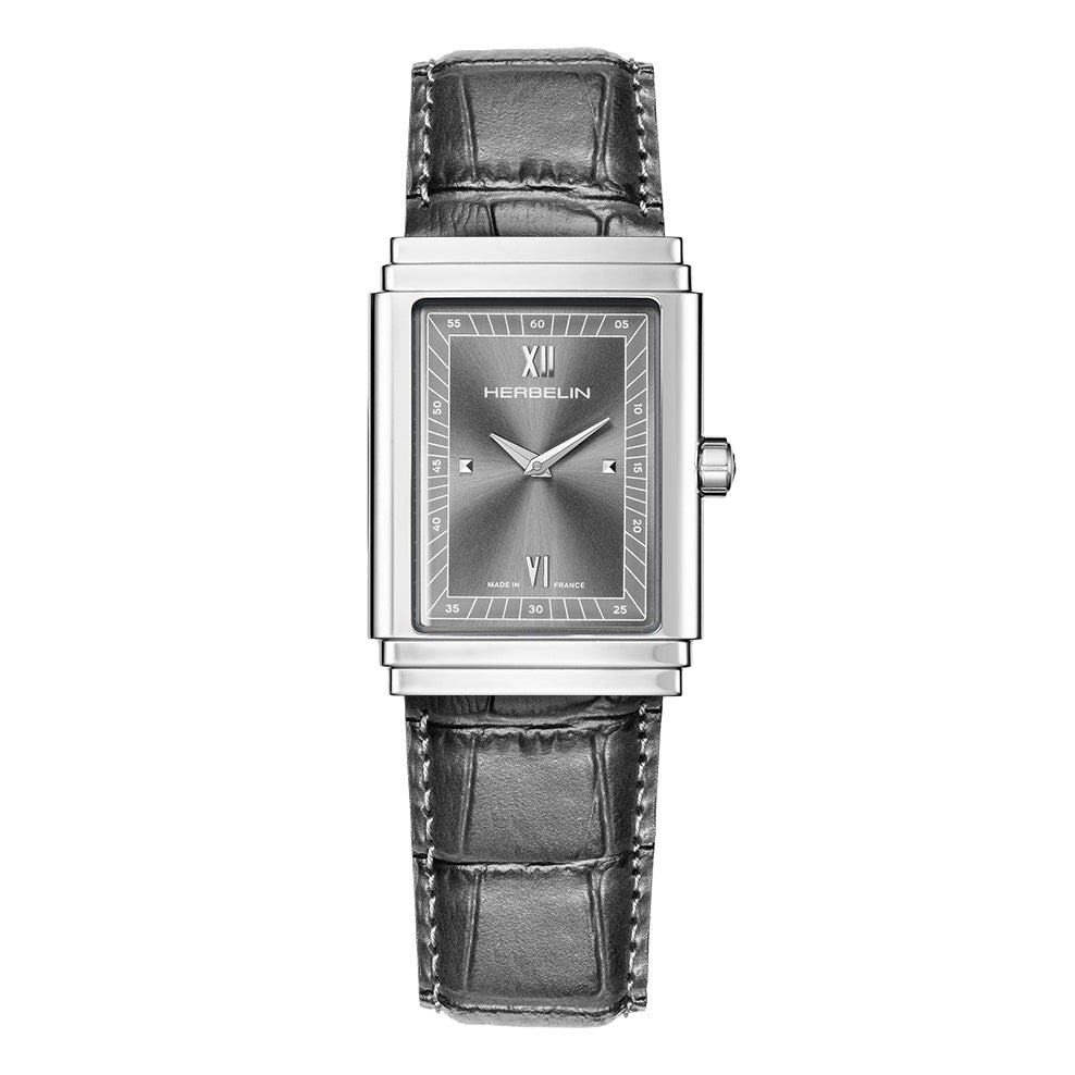 Herbelin Art Déco 1925 Men's Anthracite Watch