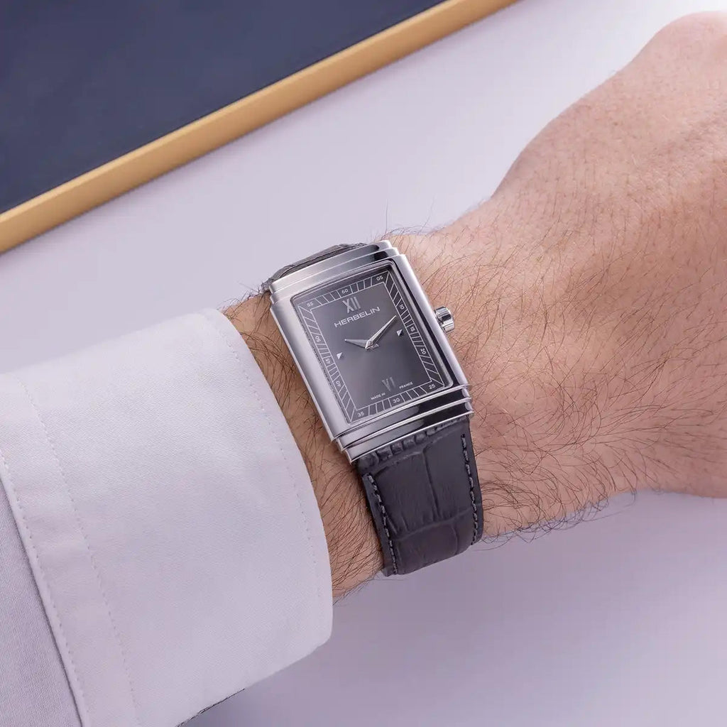 Herbelin Art Déco 1925 Men's Anthracite Watch