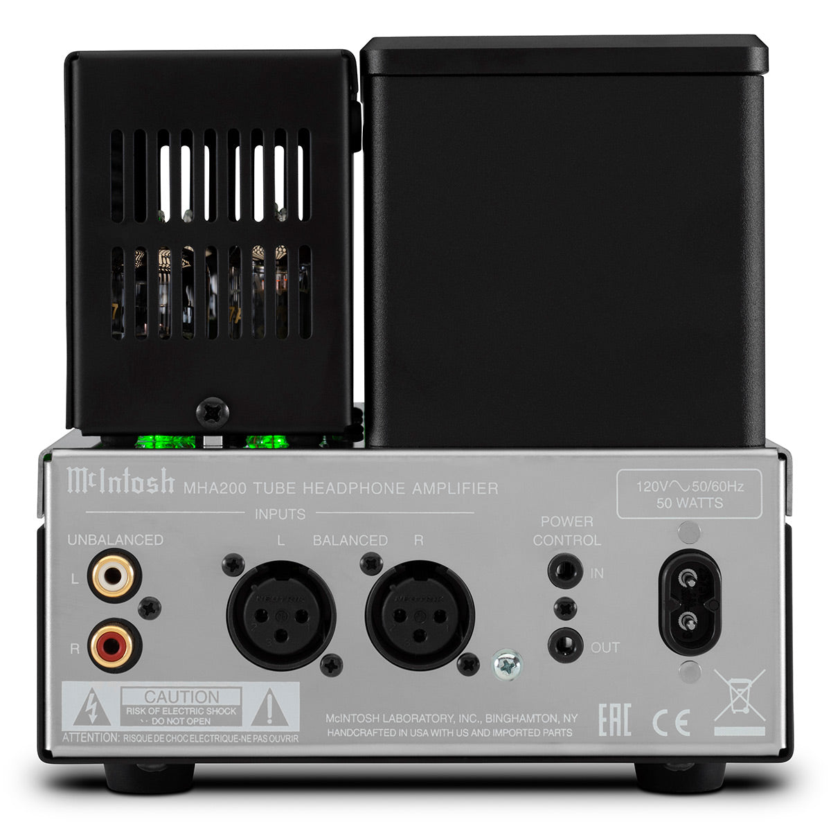 McIntosh MHA200 2-Channel Vacuum Tube Headphone Amplifier