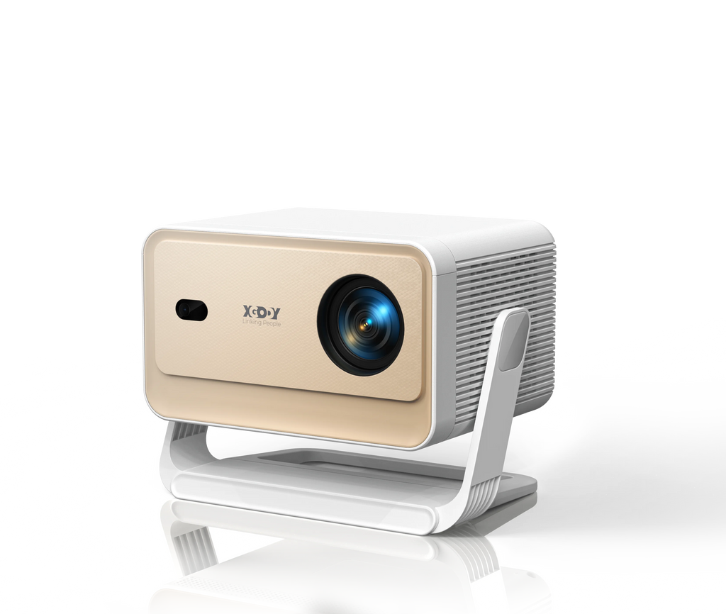 N6 Pro Projector - 690 ANSI Lumens, Official Netflix 4K, Voice Control, Smart Android TV with Whale OS, 32GB ROM for Home Theater