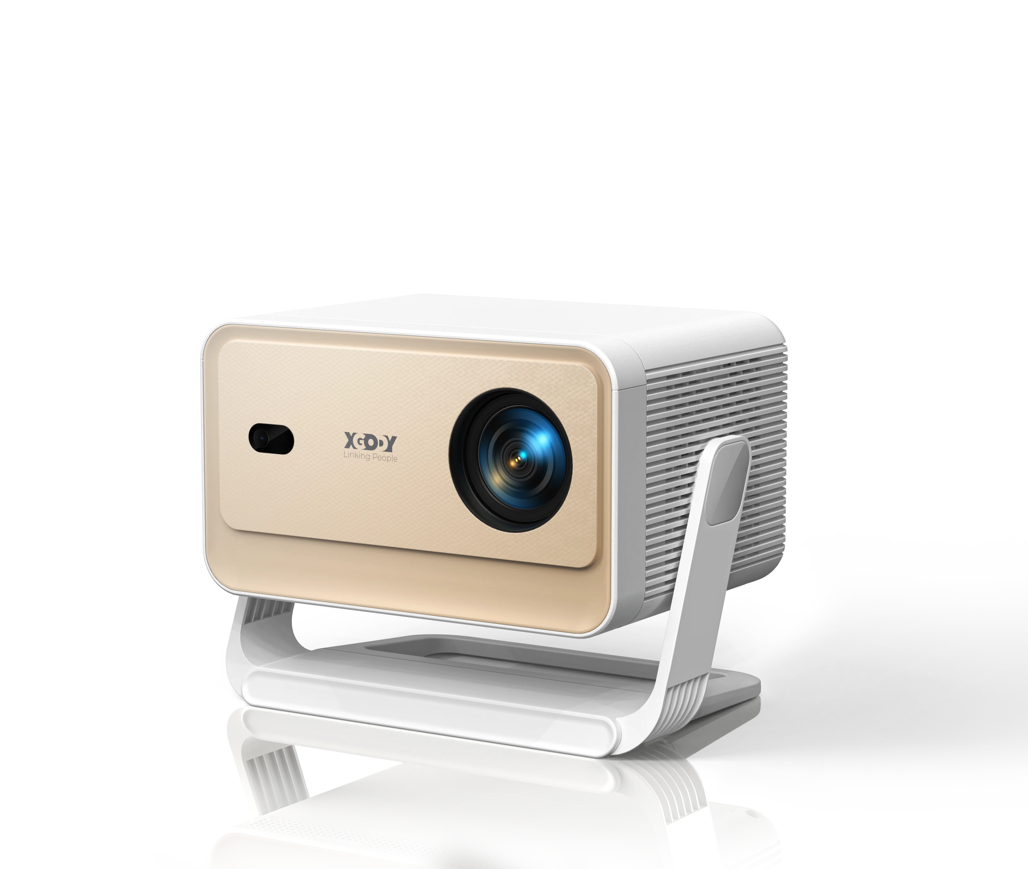 N6 Pro Projector - 690 ANSI Lumens, Official Netflix 4K, Voice Control, Smart Android TV with Whale OS, 32GB ROM for Home Theater