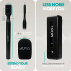 Movo Wireless Mini UC-Duo USB-C Wireless Microphone for iPhone 15/16/Android