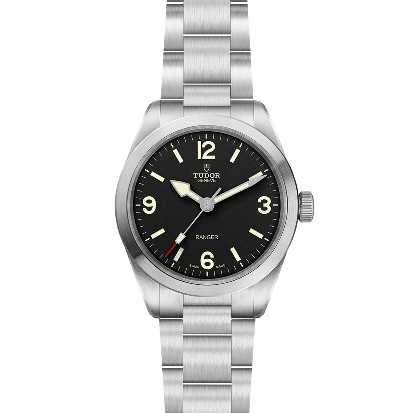 Ranger | 39mm, Stainless Steel, Black Dial