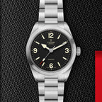 Ranger | 39mm, Stainless Steel, Black Dial