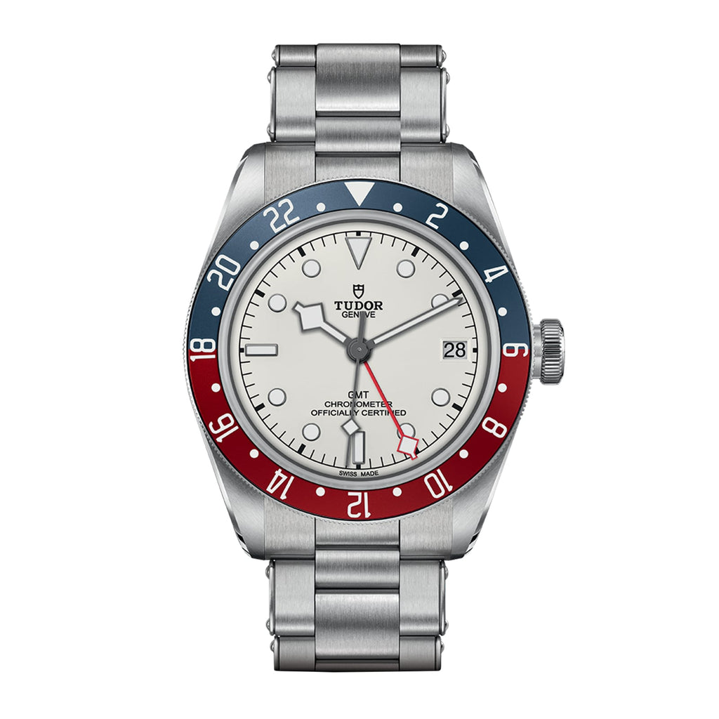 Black Bay GMT | 41mm, Stainless Steel, White Dial