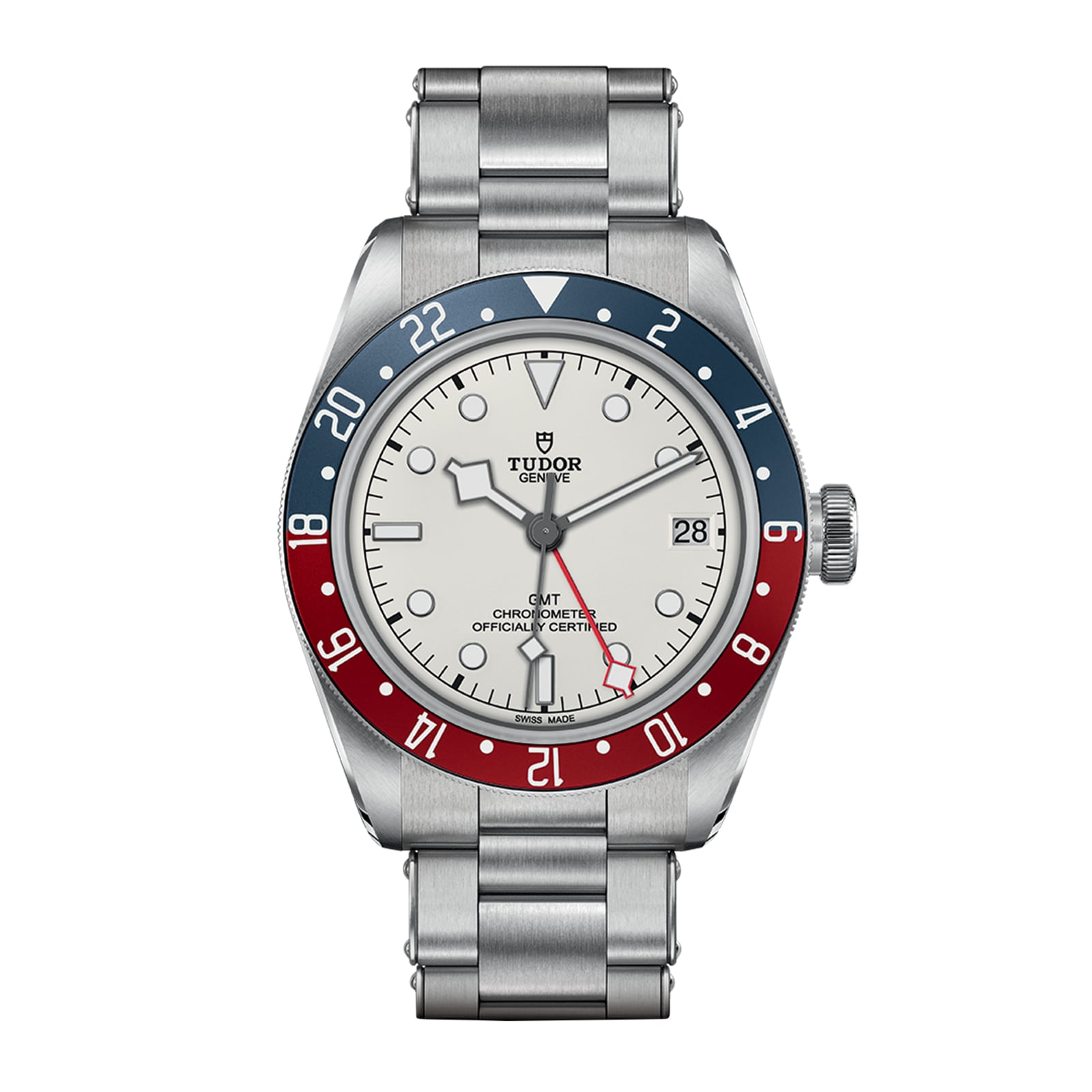 Black Bay GMT | 41mm, Stainless Steel, White Dial
