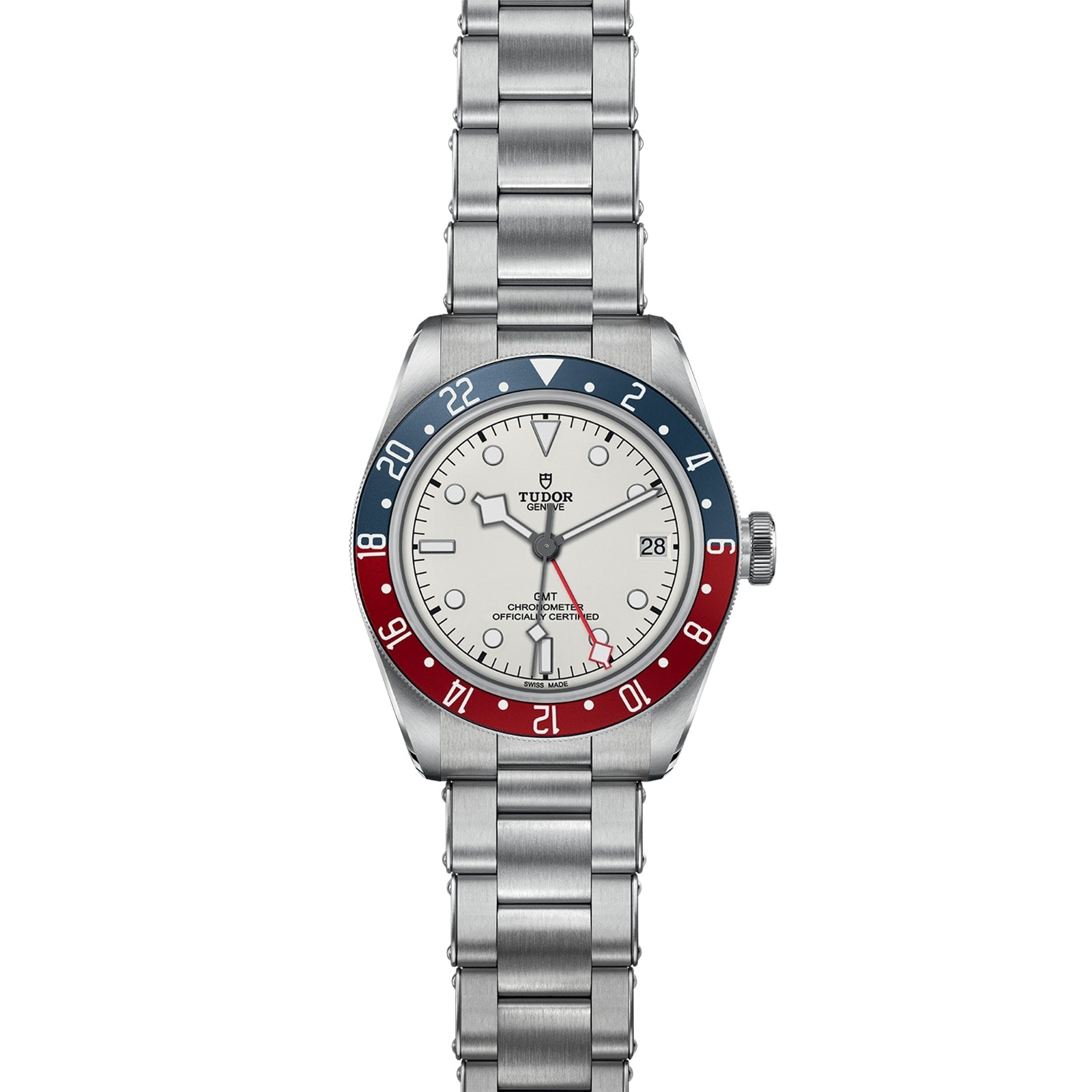 Black Bay GMT | 41mm, Stainless Steel, White Dial