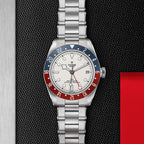 Black Bay GMT | 41mm, Stainless Steel, White Dial
