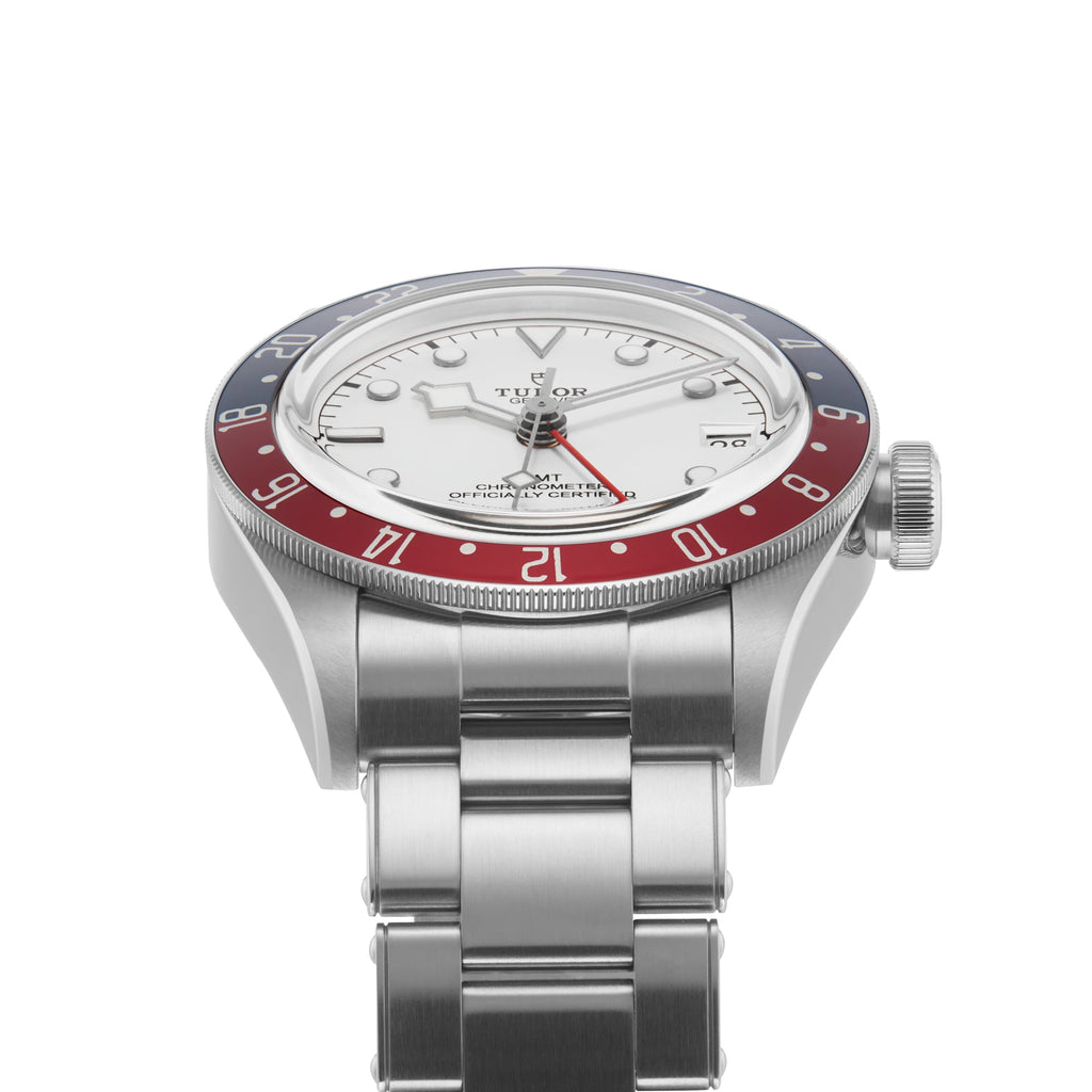 Black Bay GMT | 41mm, Stainless Steel, White Dial