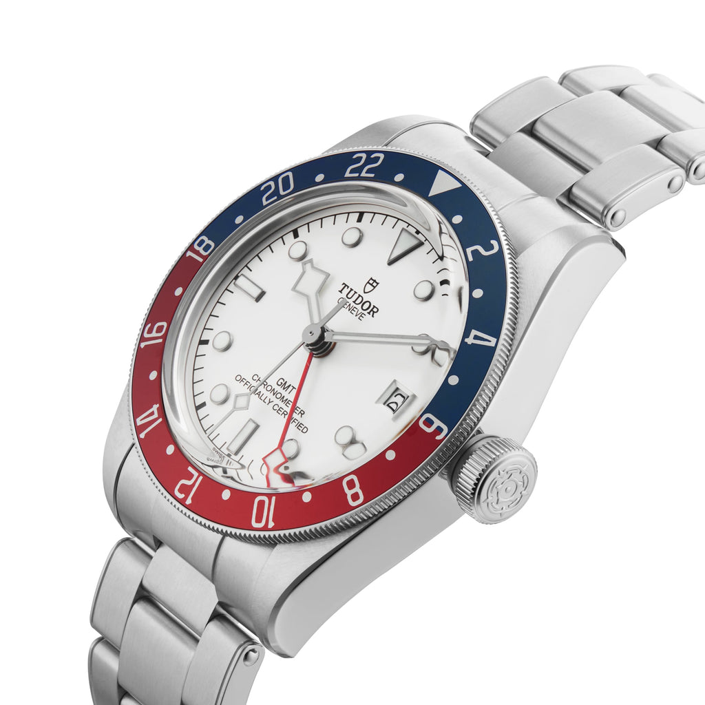Black Bay GMT | 41mm, Stainless Steel, White Dial