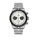 Black Bay Chrono | 41mm, Stainless Steel, White Dial
