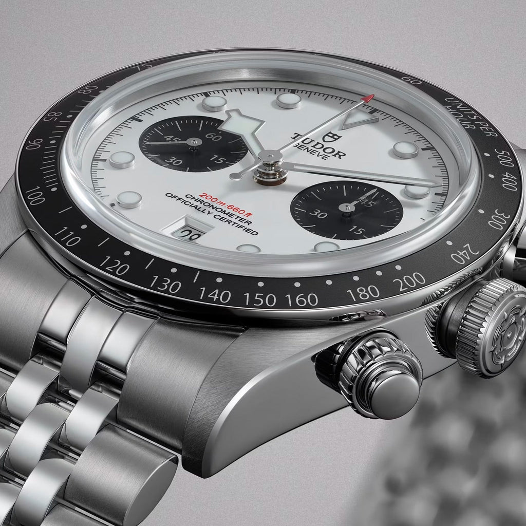 Black Bay Chrono | 41mm, Stainless Steel, White Dial